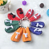 Adjustable Trendy Protective Pet Dot Shoes