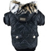 Winter Warm Faux Pockets Pet Coat